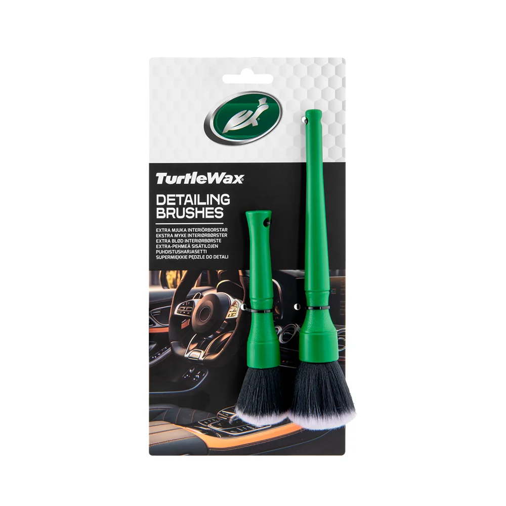 Turtle Wax Interiörborstar Extra Mjuka (2st)